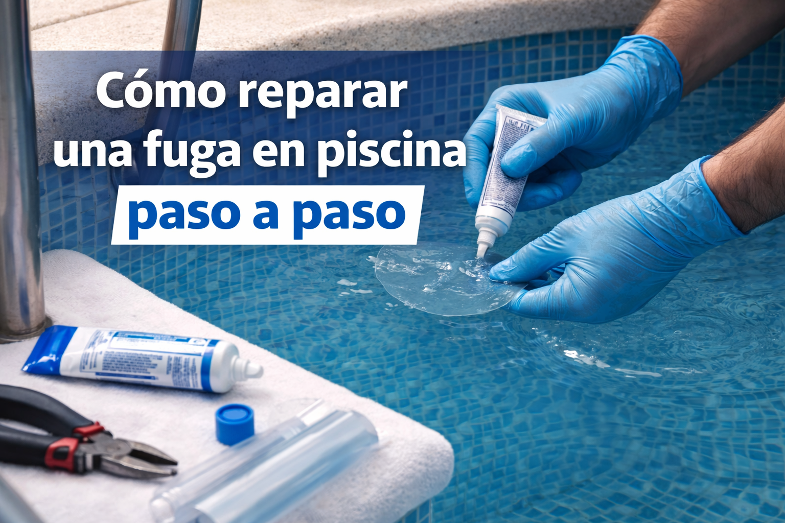 Cómo detectar una fuga en piscina sin vaciarla