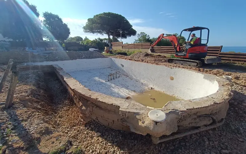 rehabilitacion piscina obra lamina armada