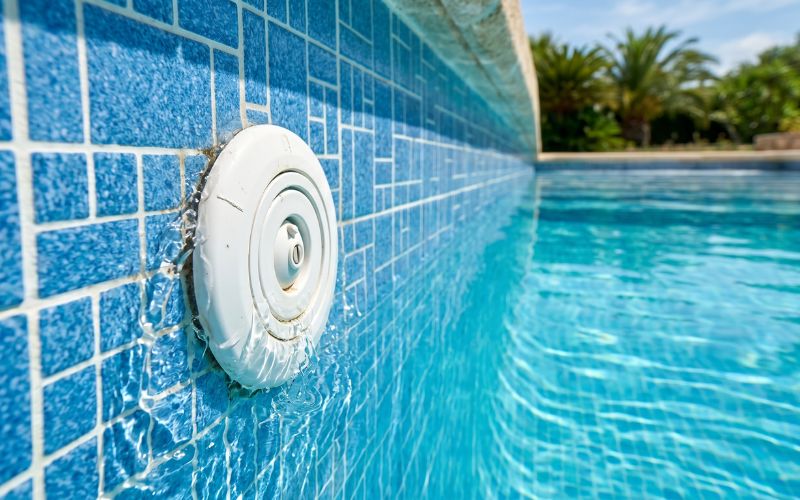 fuga boquilla impulsión piscina