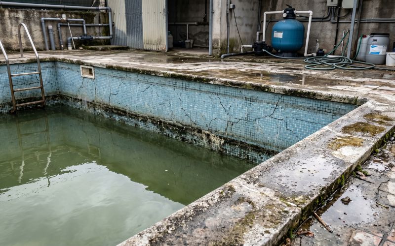 microfisuras en piscina antigua