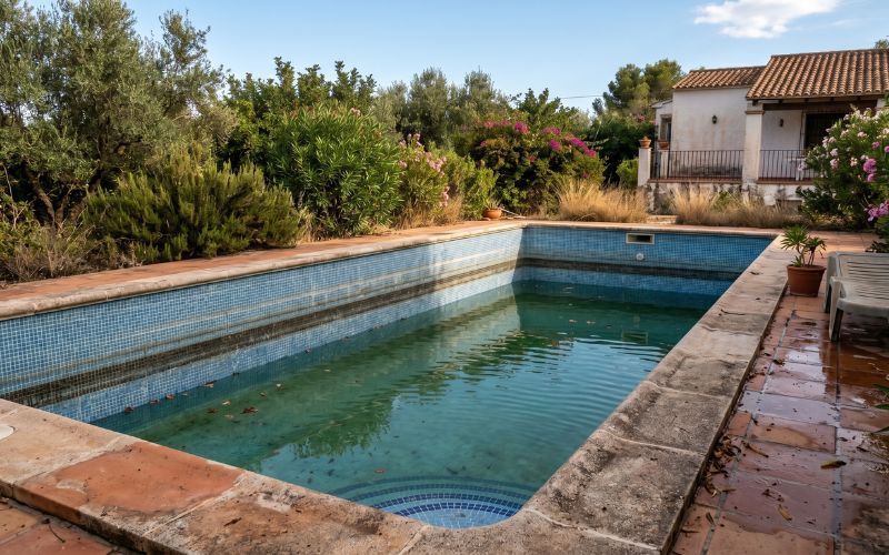 Cuánto tarda en vaciarse una piscina con fuga