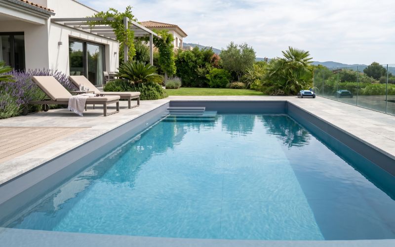 piscina rehabilitada con lámina armada